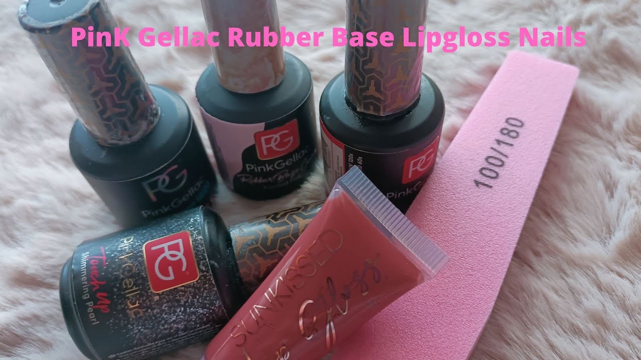 Eigen Nagels Opvullen! Lipgloss Nails met Pinc Gellac Rubber Base