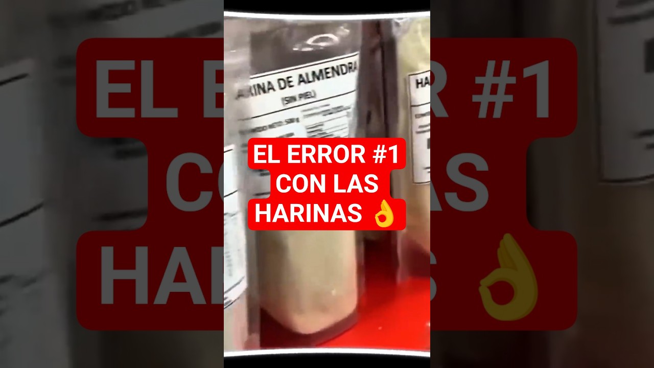 &iexcl;10 Harinas que te ENGORDAN (y crees que son SANAS)! 🛑⚠️#viral #shorts #youtubeshorts #comida