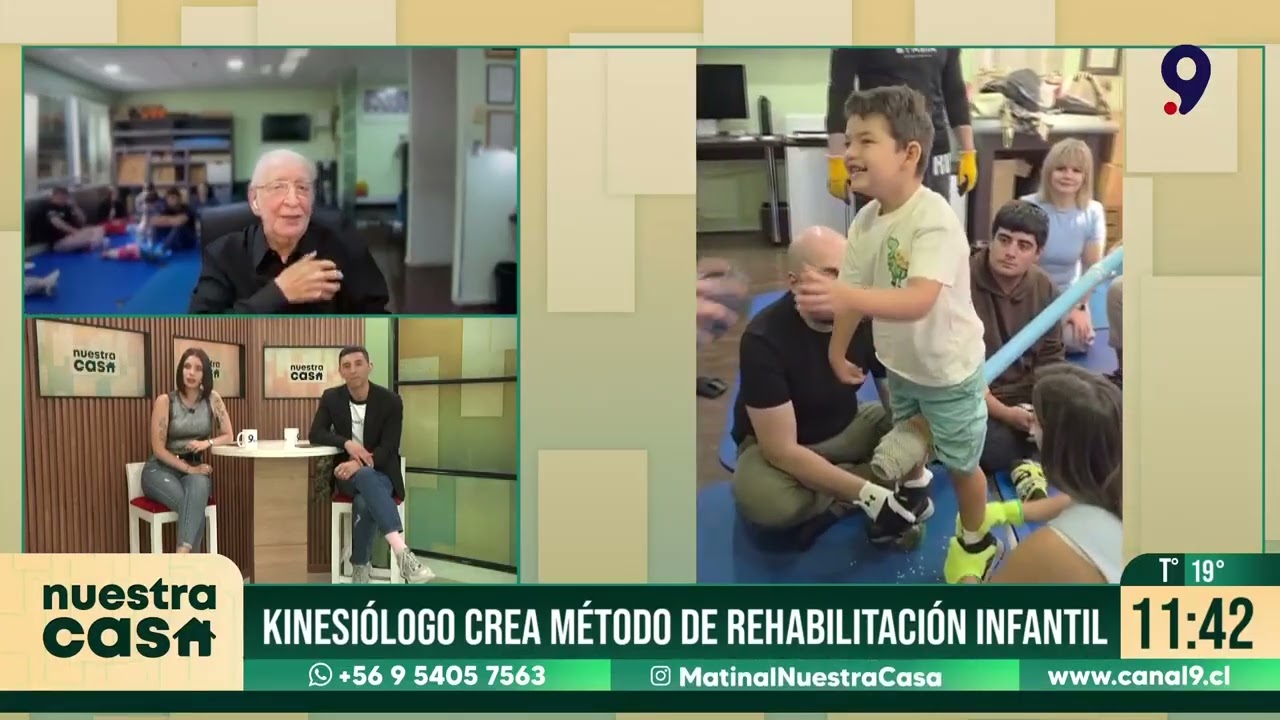 Innovación en rehabilitación: terapia chilena busca mejorar autonomía de niños con daño neurológico