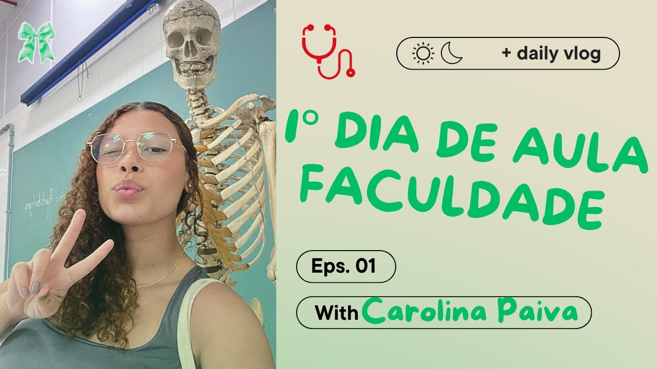 PRIMEIRO DIA DE AULA NA FACULDADE! ( VÍDEO NARRADO ) 💚