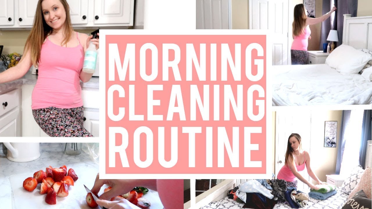SPRING MORNING CLEANING ROUTINE 2018 | CLEAN WITH ME