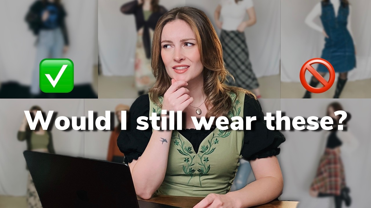 Would I still wear my old outfits from 2022-2023?