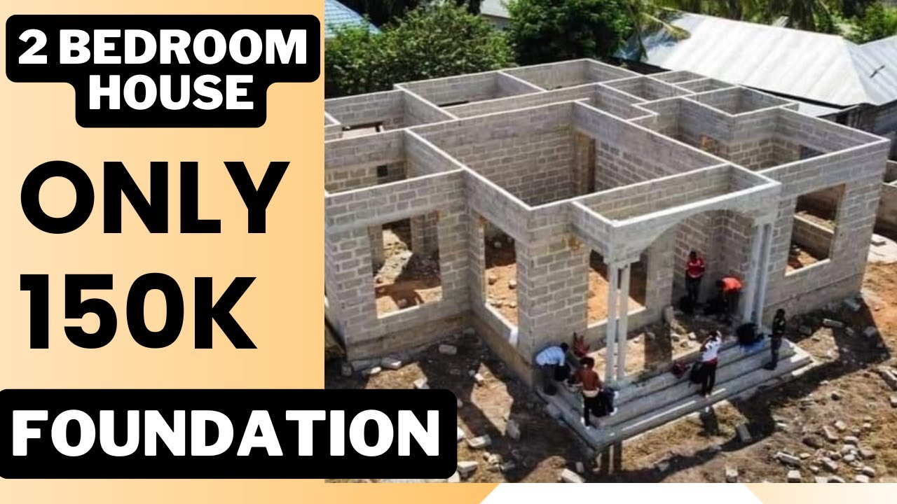 How to Build a 2-Bedroom House for Just Ksh150k #buildinginkenya #affordable2bedroom