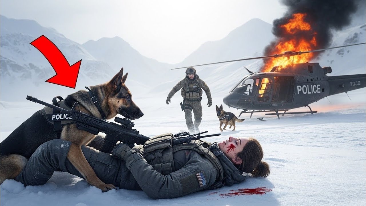 Pilot Officer and Her Wounded K9 Were Left to Die in a Blizzard — Until a Navy SEAL Found Them