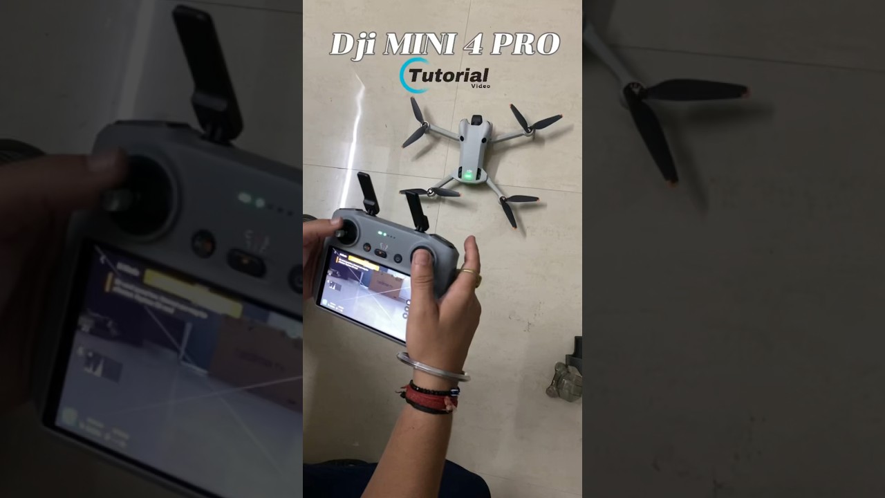 Dji mini 4 pro || Tutorial video : All you Need to know ( in 60 seconds) 👀 #djidrone #djimini4pro