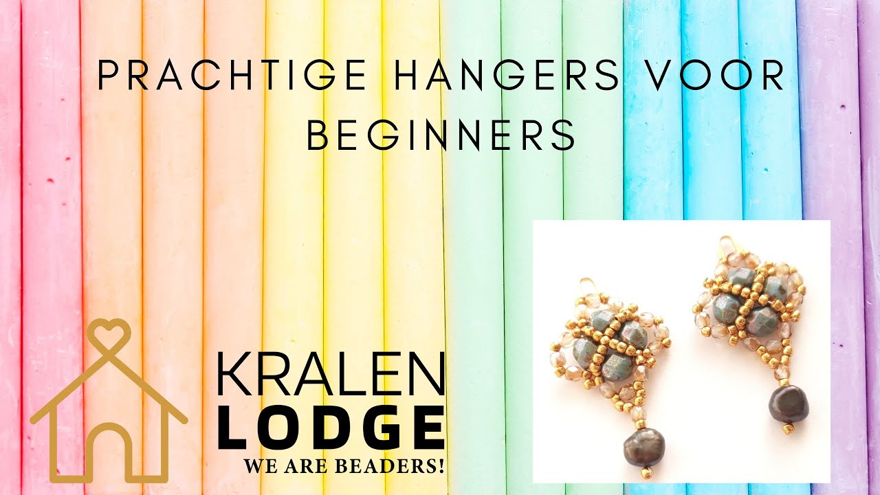 Kralen ornament oorbellen maken voor beginners