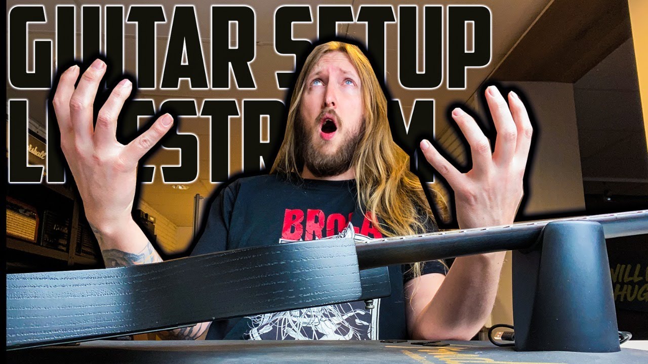 GUITAR SETUP & UNBOXING LIVE STREAM