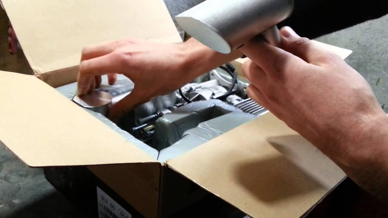 DLE 60 TWIN UNBOXING