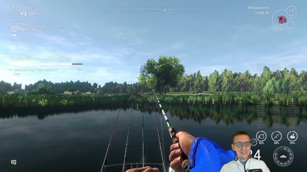 Fishing Planet Unique Carp Hot Spots at Weeping Willow (UK) with Ground Bait, Gear and Bait 2024 $$$