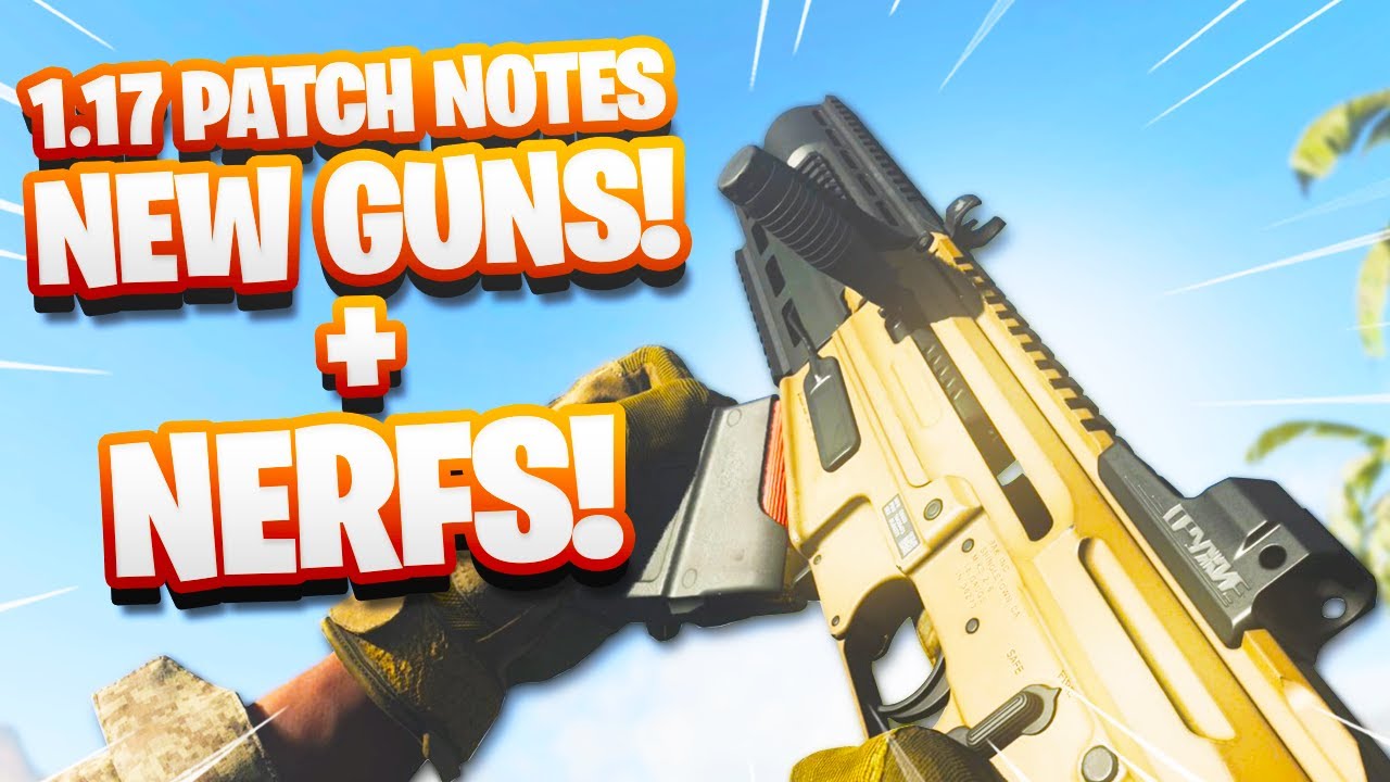 NEW MODERN WARFARE 1.17 UPDATE PATCH NOTES! - NEW VLK ROGUE DLC WEAPON, 725 NERF + WARZONE! (COD MW)