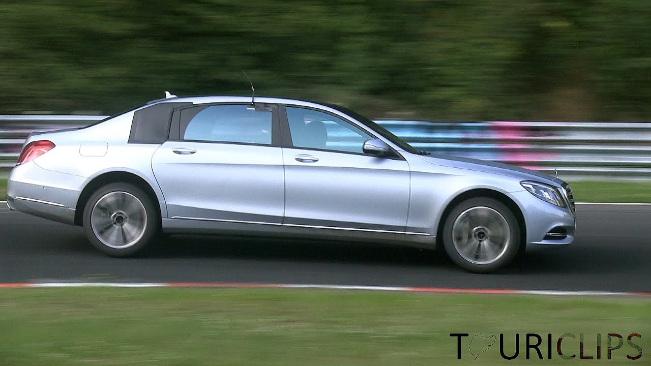 2015 Mercedes-Benz Maybach spied testing on the Nürburgring!