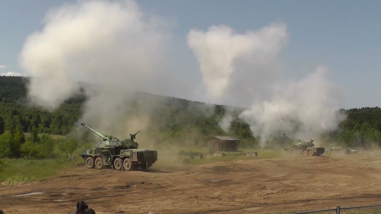 BAHNA 2025 - ShKH vz77 DANA - Gun Salute