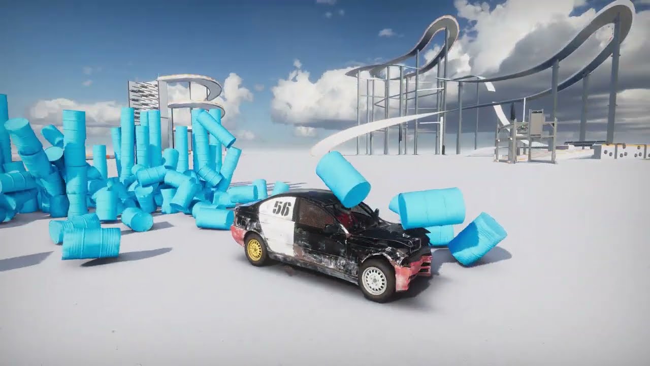 Wreckfest 2 Early Access Physics Testing and Gameplay