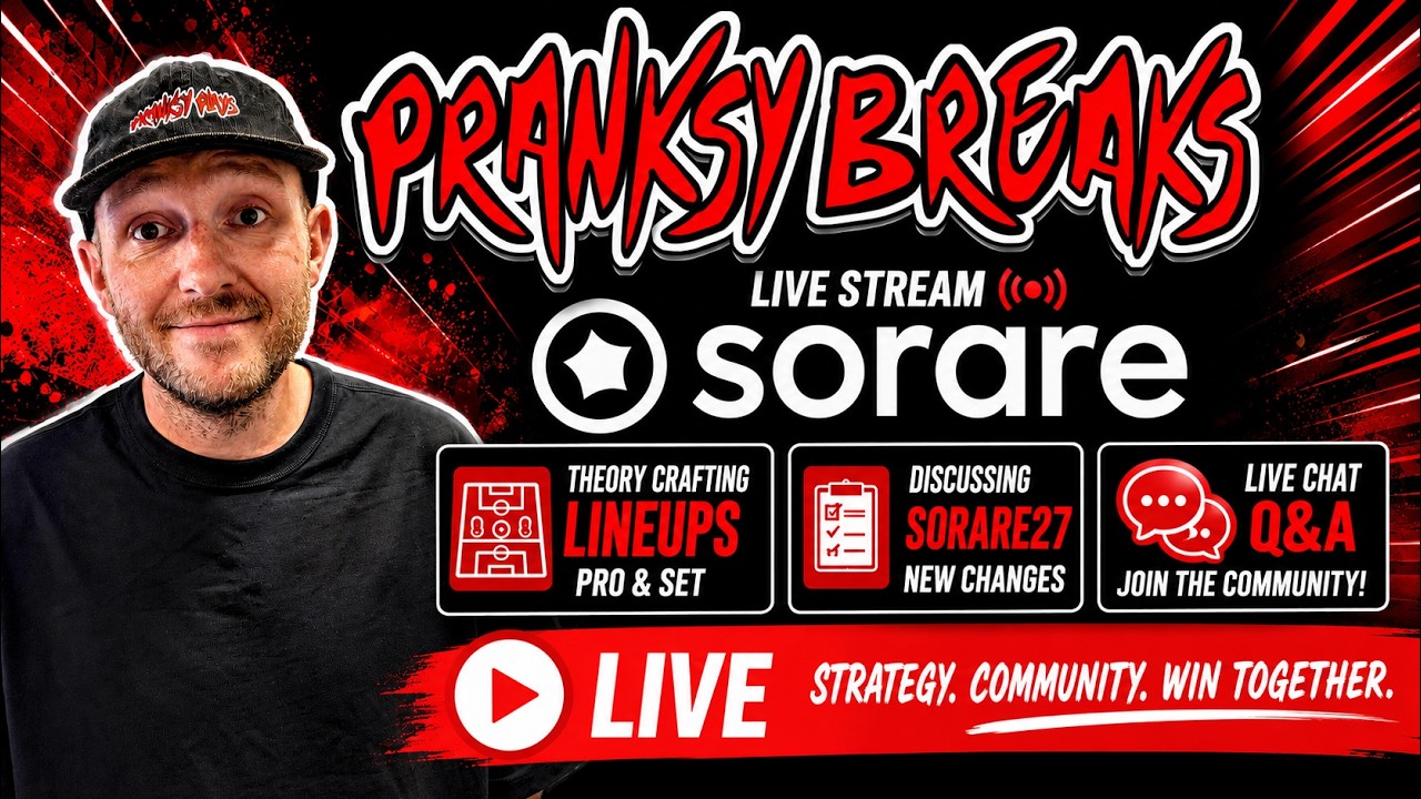SORARE SQUAD BUILDING - WORLDS #1 ACCOUNT! FREE GIVEAWAYS