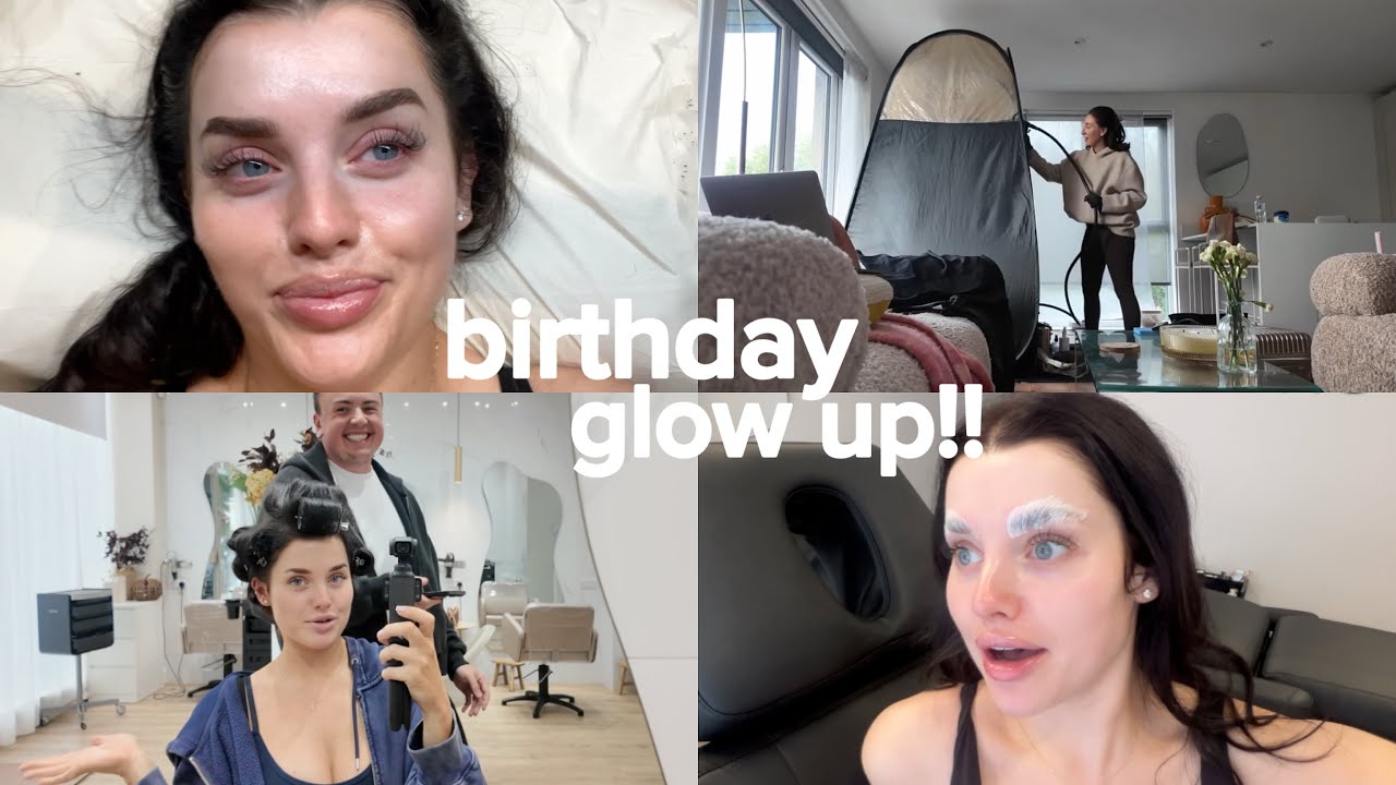 grwm: ЭТО НЕДЕЛЯ СИЯНИЯ В ЧЕСТЬ МОГО ДНЯ РОЖДЕНИЯ!