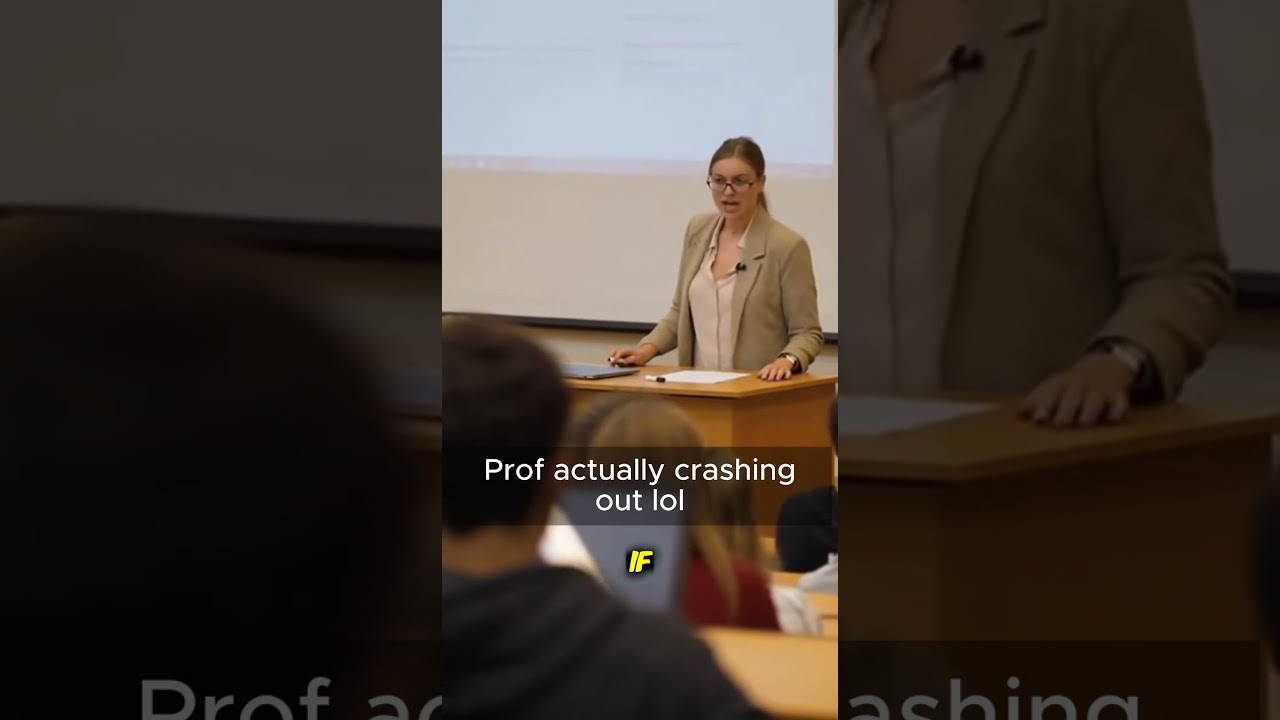 Professor LOSES IT after catching student using ChatGPT 😂