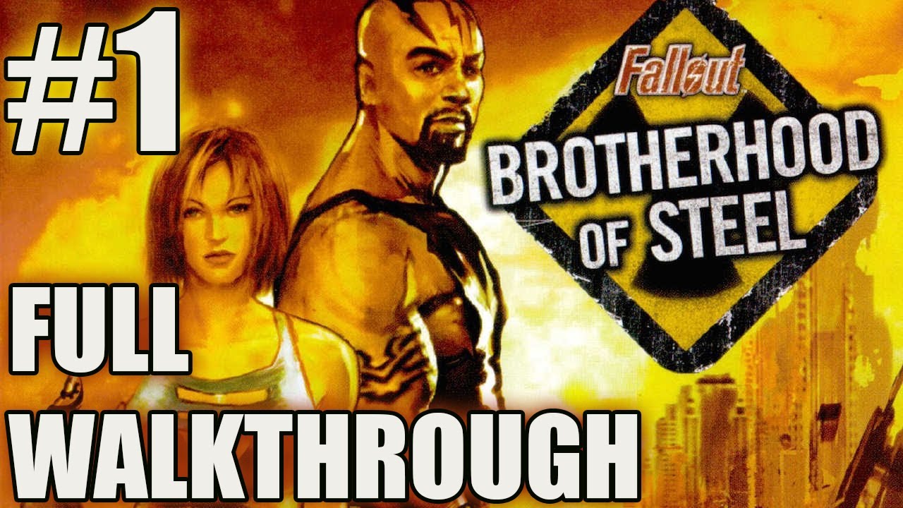 Fallout: Brotherhood of Steel walkthrough part #1 | PS2 Gameplay | Playthrough | PlayStation 2, XBOX