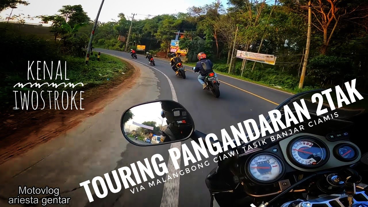 NINJA 2TAK🔥TOURING PANGANDARAN✅️SPEEDING CORNERING GASPOL💨💨💨💨