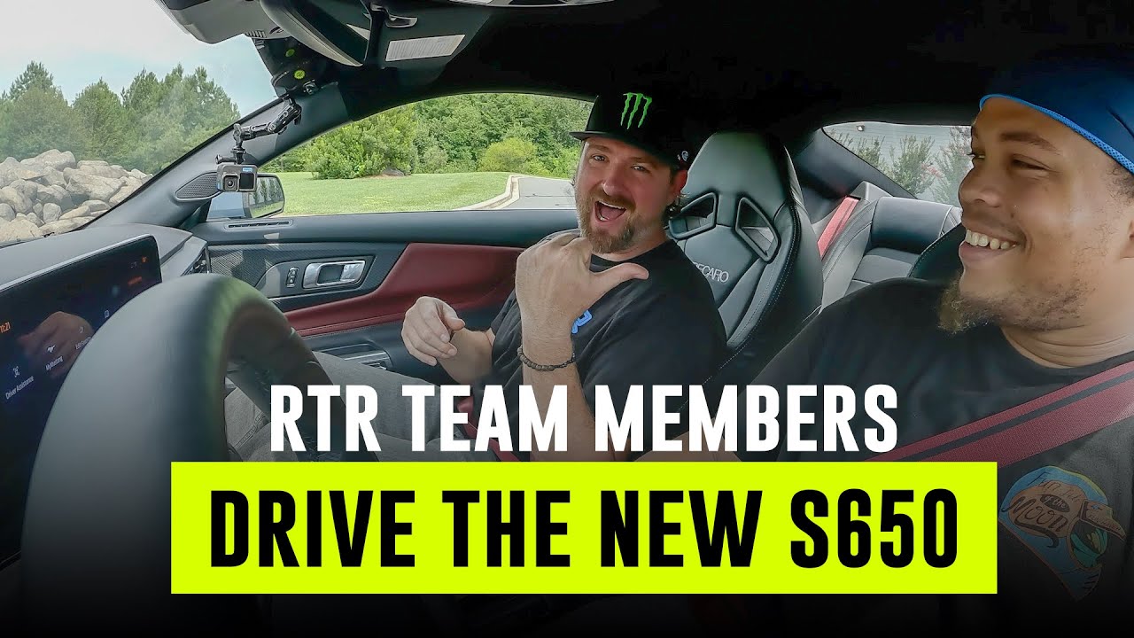 RTR Team Members Drive the NEW 2024 Mustang