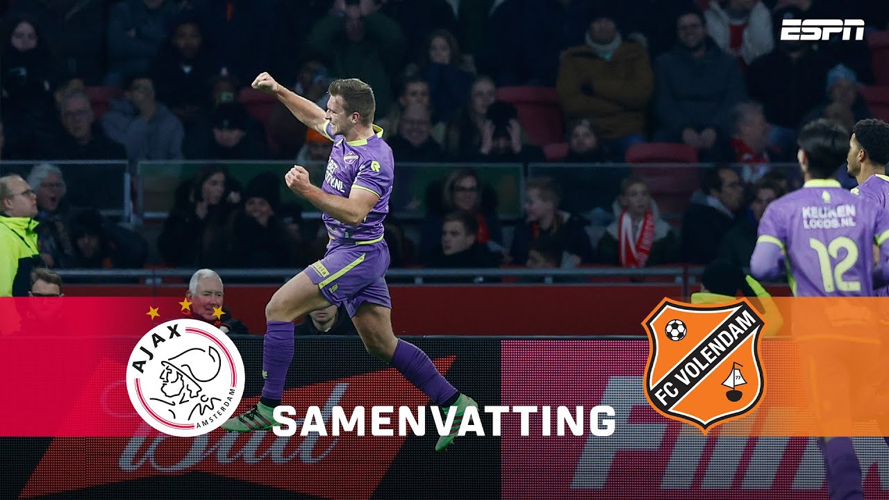 FC Volendam STUNT in de ArenA tegen Ajax 😨🔥 | Samenvatting Ajax - FC Volendam