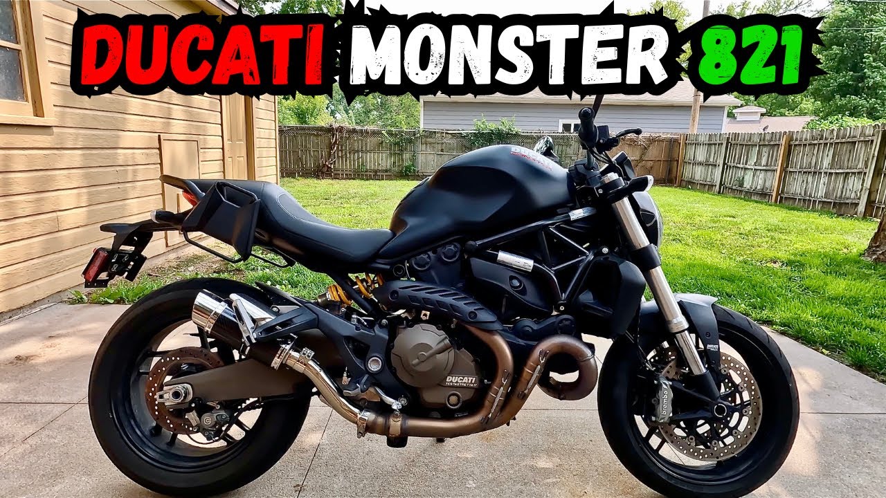 Ducati Monster 821 / Full Review + Ride / Best Used Ducati