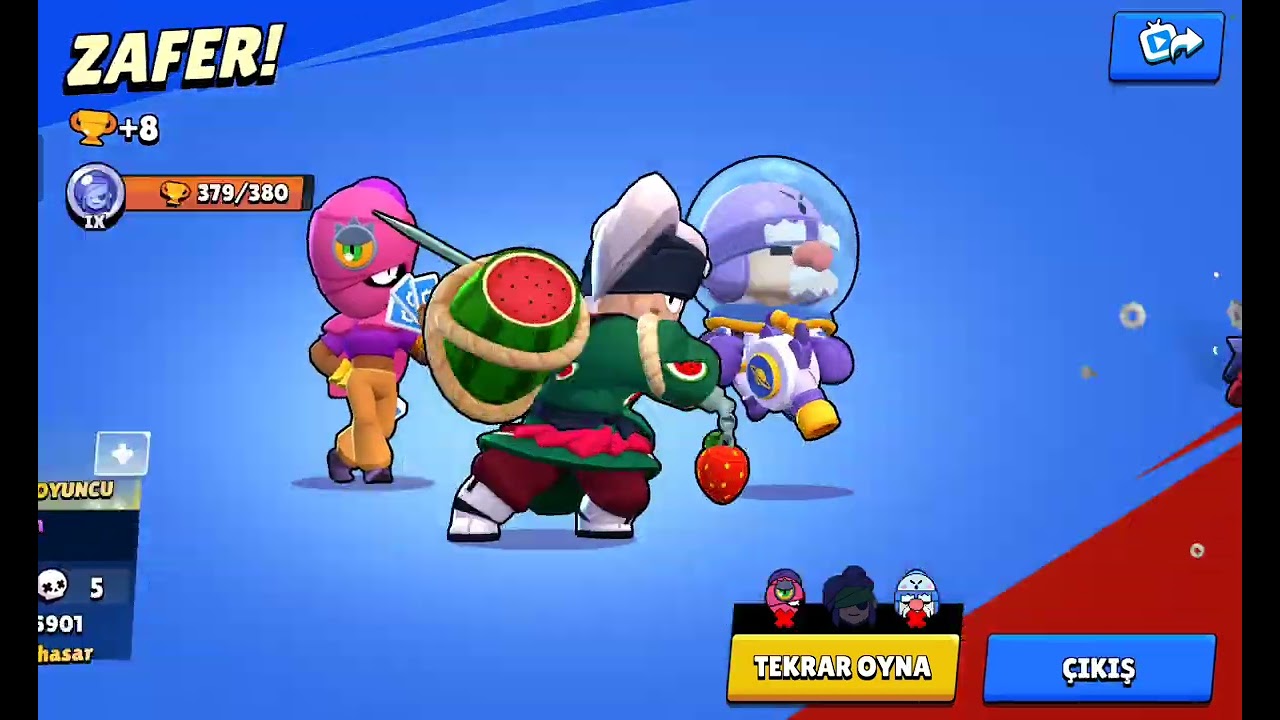 Brawstar oynadık.