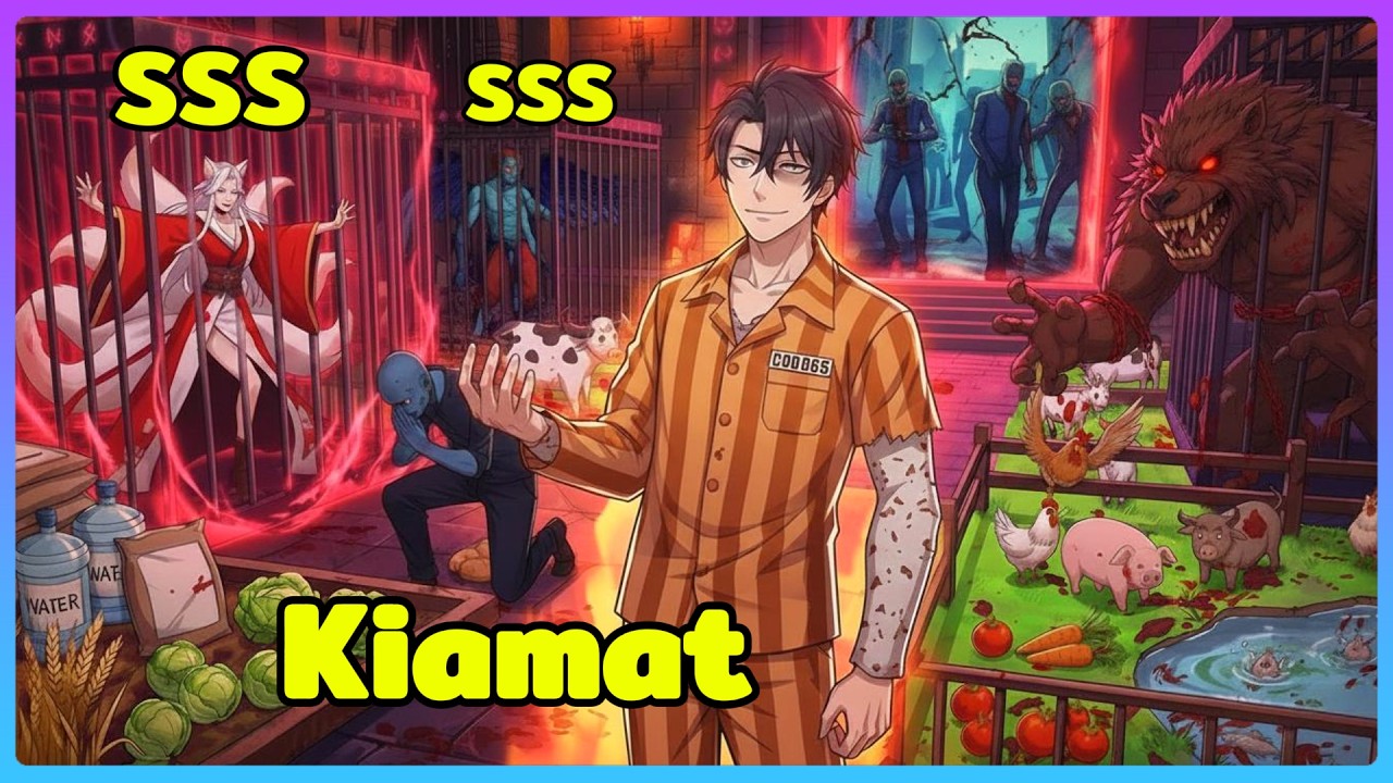 Di Tengah Kiamat, Dia Bertani di Penjara Para Dewa hingga Menjadi Penguasa Dunia! - Manhwa