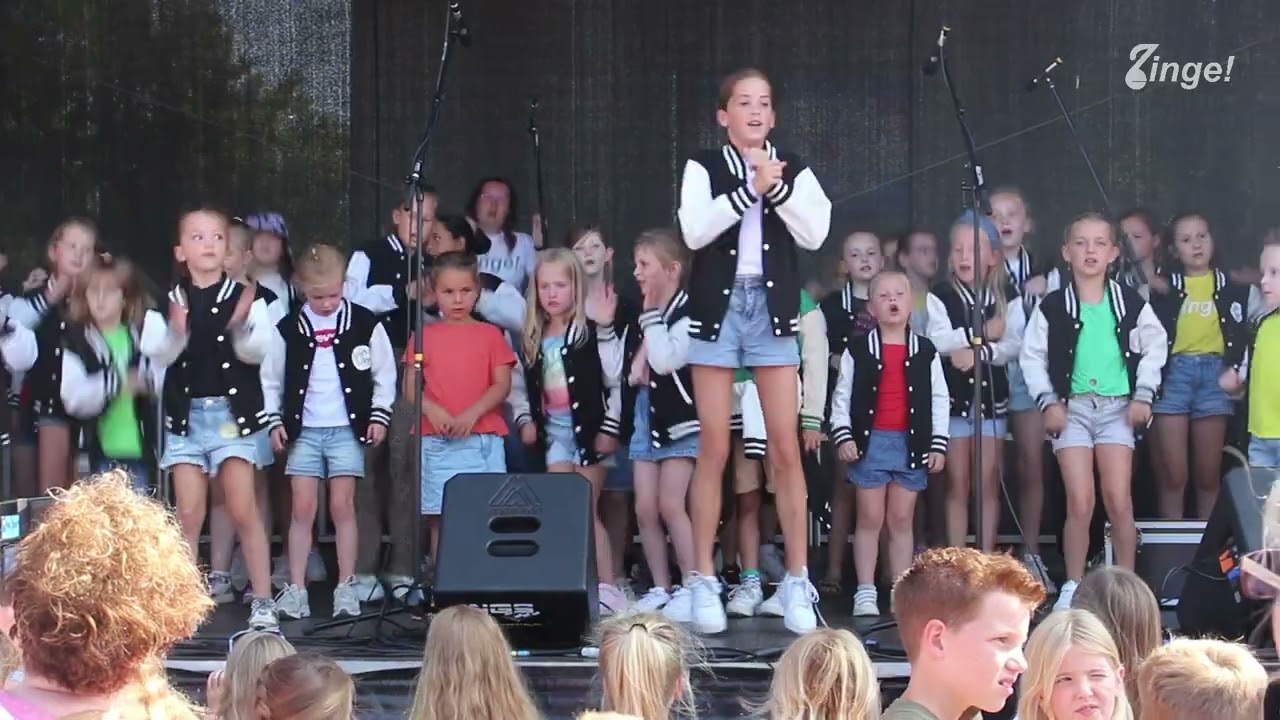 Alles op gevoel  - Zinge!-(Mini)kids & -Juniors | Zomerparkdag 2024 | Jeugdpopkoor Zinge!