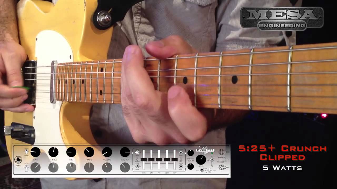 MESA/Boogie Express 5:25+ Ch. 1 CRUNCH &ndash; Clipped