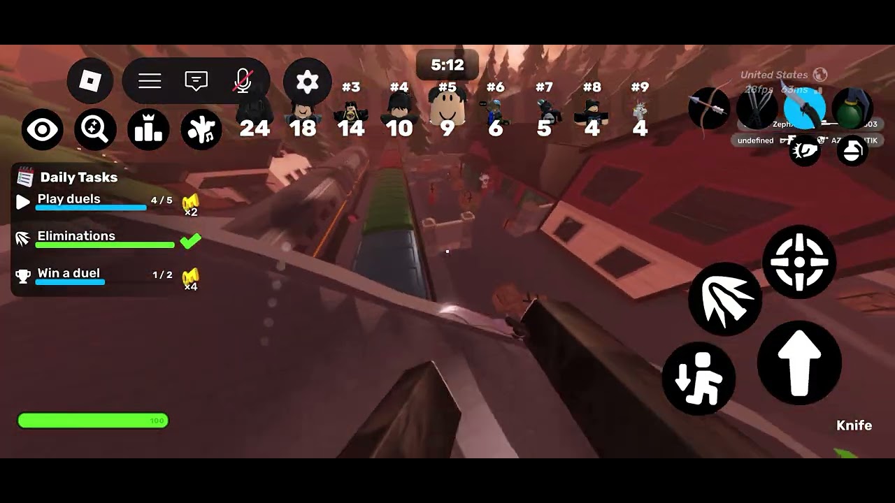 Finally getting gold on my knife after a month