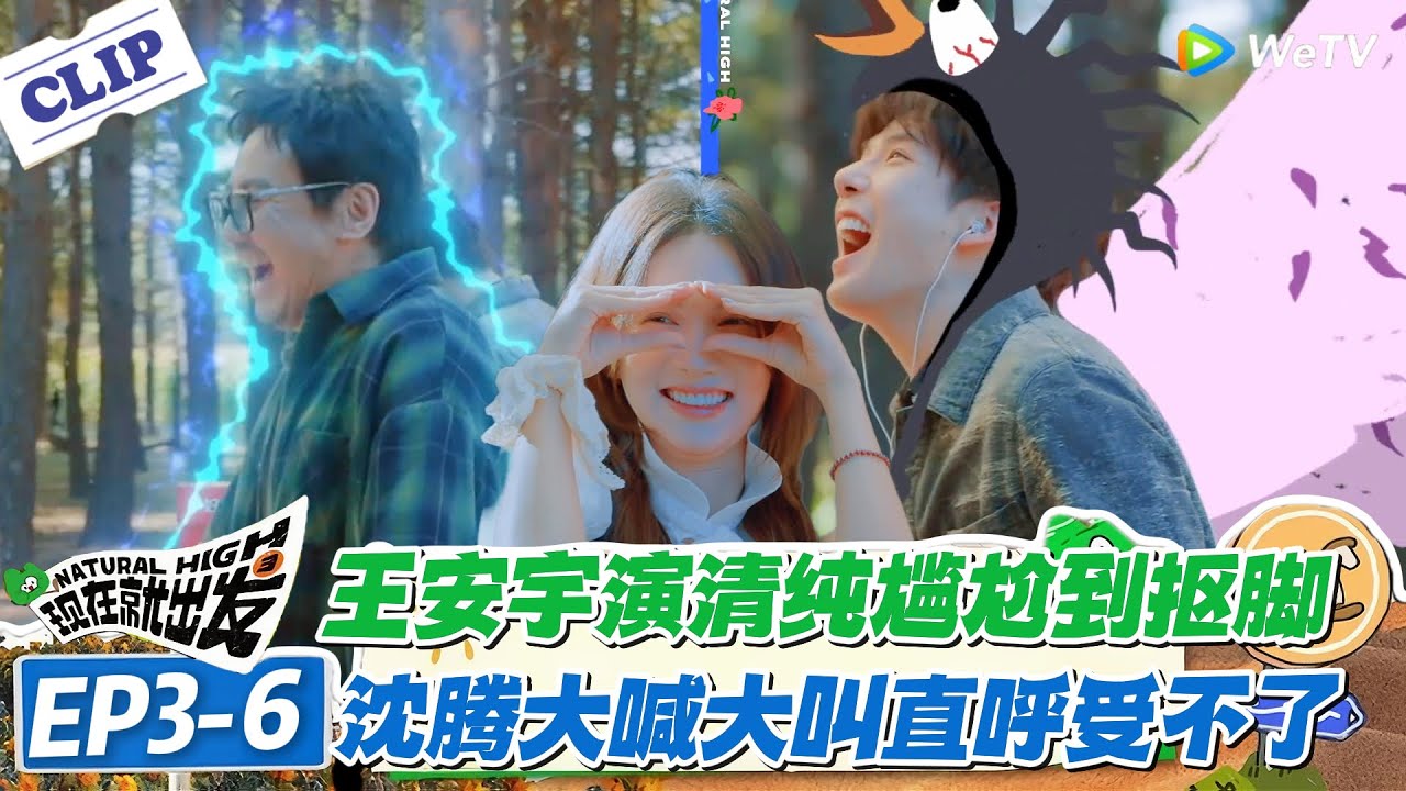现在就出发 第3季EP3-6：笑裂！王安宇撑伞演清纯尴尬到抠脚！沈腾地瓜之恋直接成为清纯王！#现在就出发S3 #沈腾 #白敬亭 #王安宇 #金晨 #范丞丞