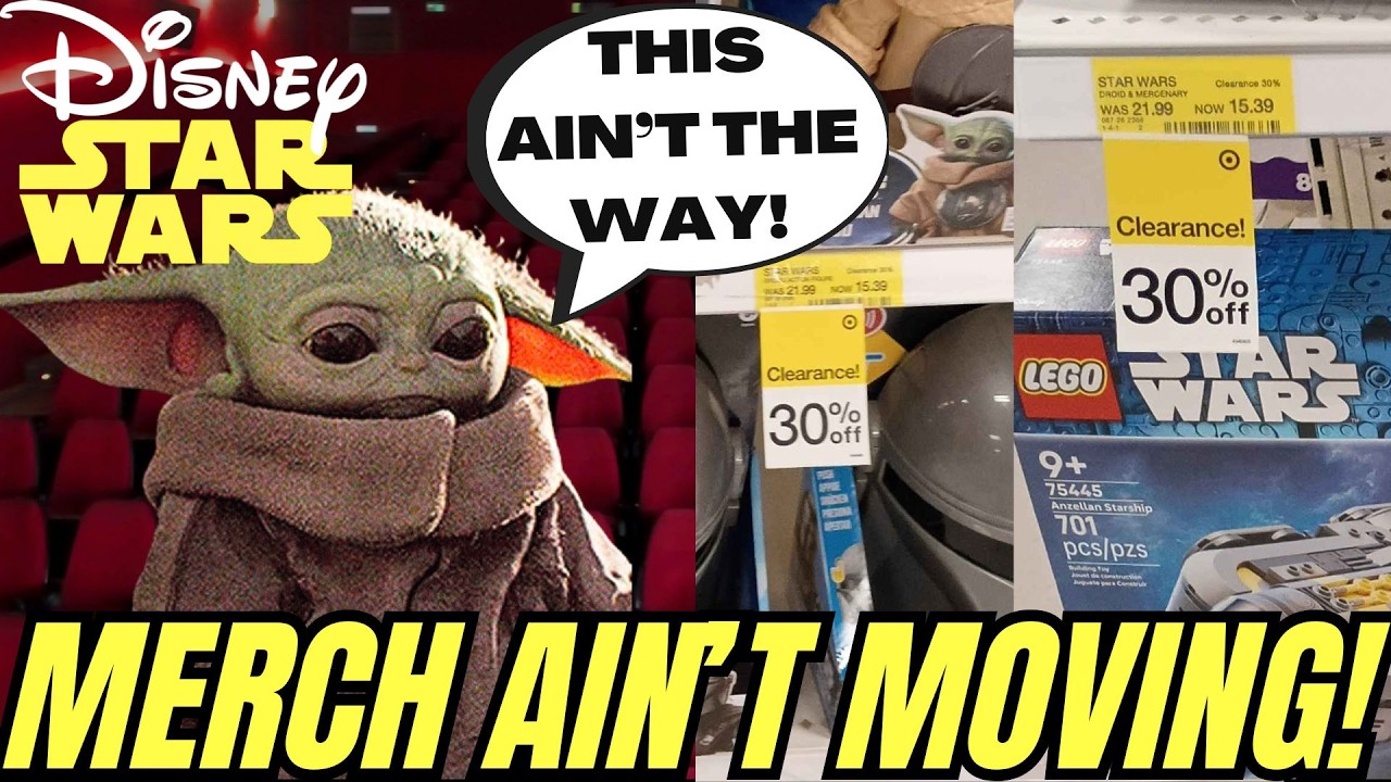 РАСПРОДАЖА?! Товары Disney Star Wars распродаются! Мерч Grogu отправляется на распродажу!