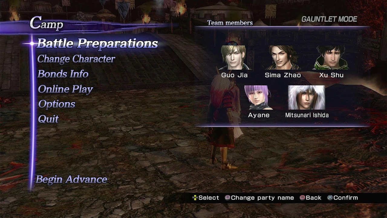 Continue Playing Warrior Orochi 3 Ultimate