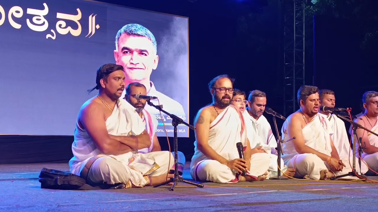 Rudra parayana for the acount of Mahashivratri 