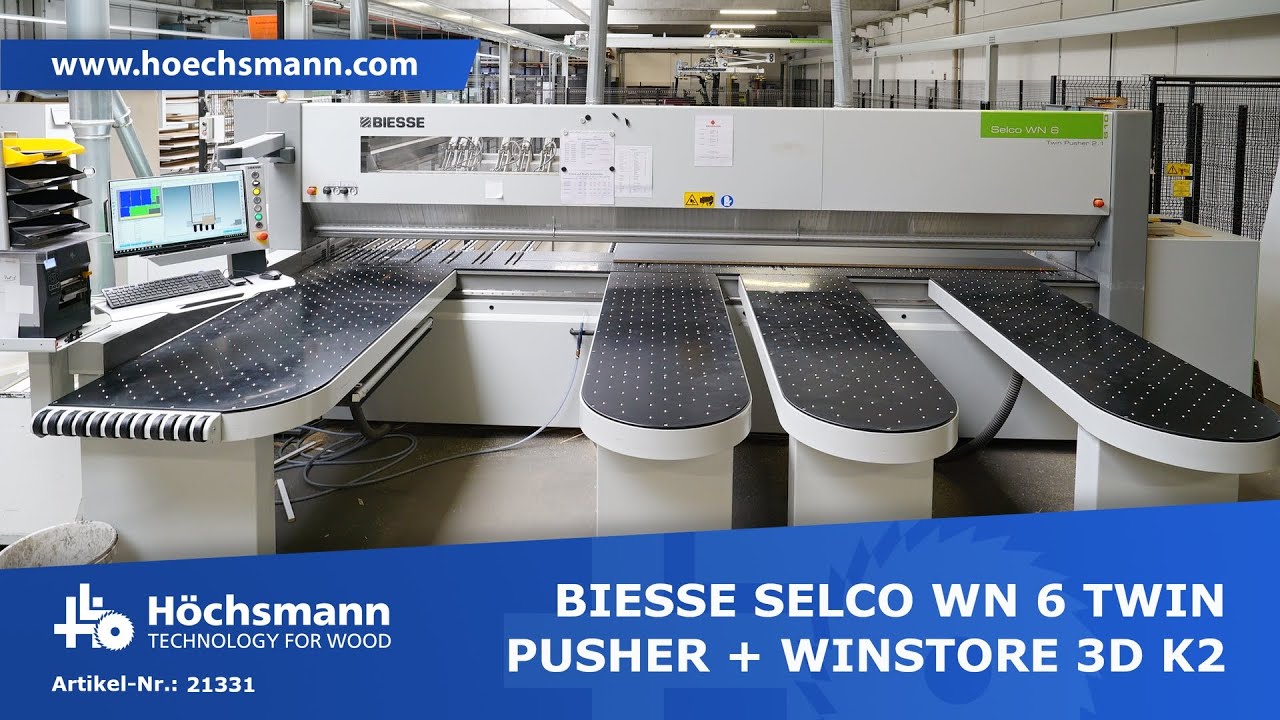 BIESSE SELCO WN 6 /610 TWIN PUSHER+ WINSTORE 3D K2 (Höchsmann Klipphausen)