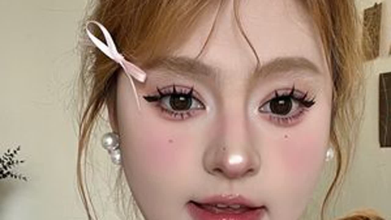 #甜妹妆 #方圆脸 #新手化妆教程 #干净妆容 #淡妆