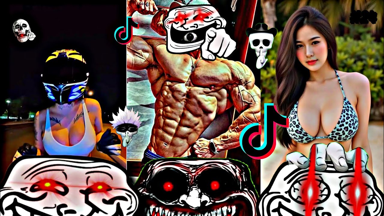 🥶 COLDEST 12 MINUTE MOMENTS TIKTOKS 🔥🥵 PHONK TROLLFACE WAIT FOR END 🗿‎ #usa #trollface 