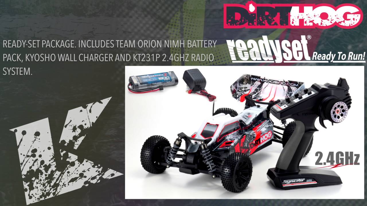 KYOSHO Dirt Hog 2016 | Off-road buggy action