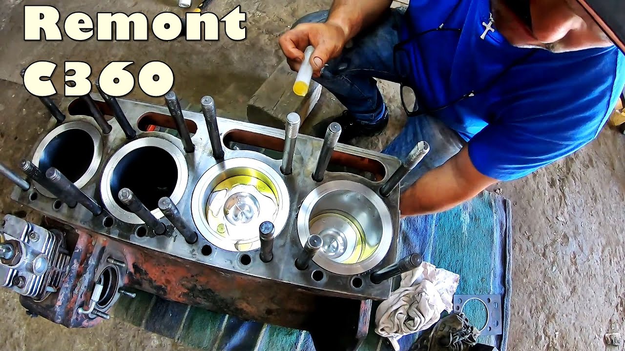 Tata remontuje C360 - Remont Silnika w Ursusie