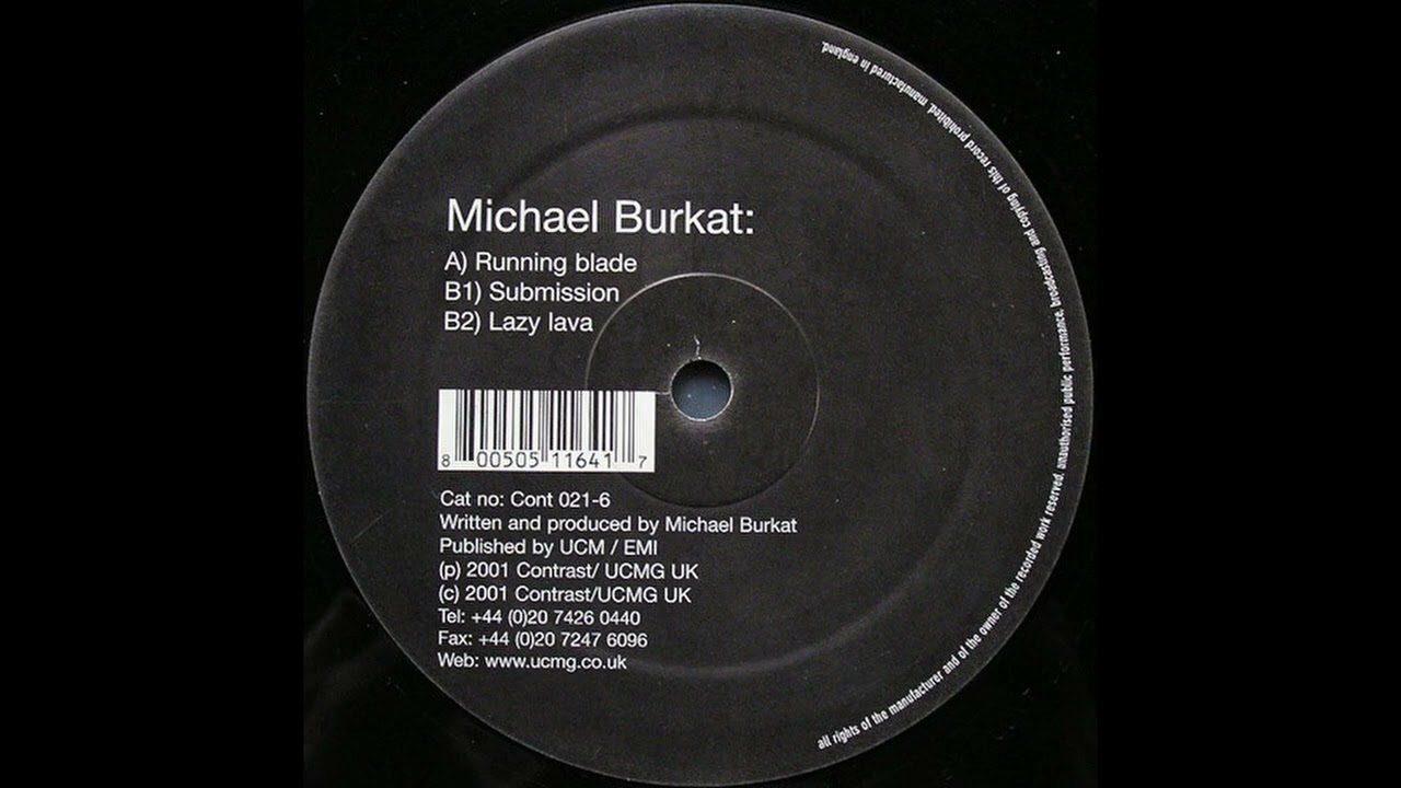 Michael Burkat - Running Blade (A) [CONT021-6]