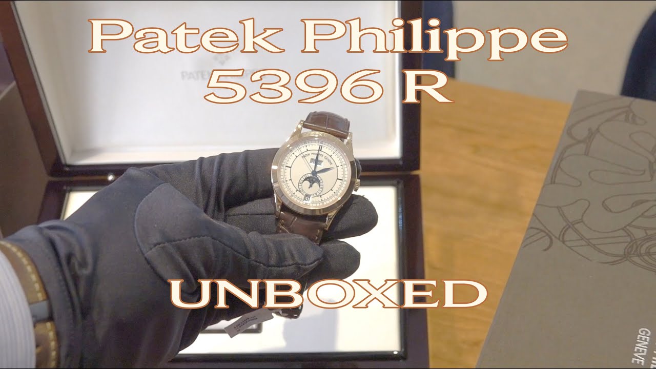 Patek Philippe 5396r Annual Calendar Unboxing