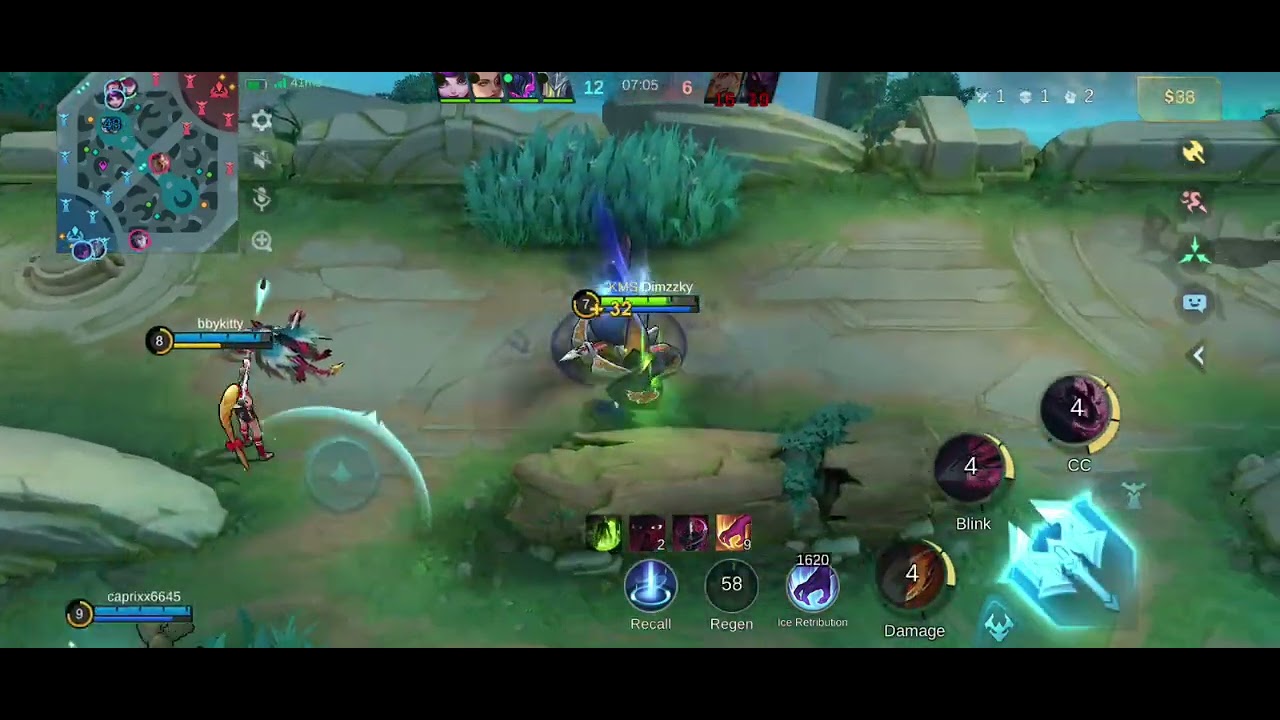 Mencoba skin julian X itachi