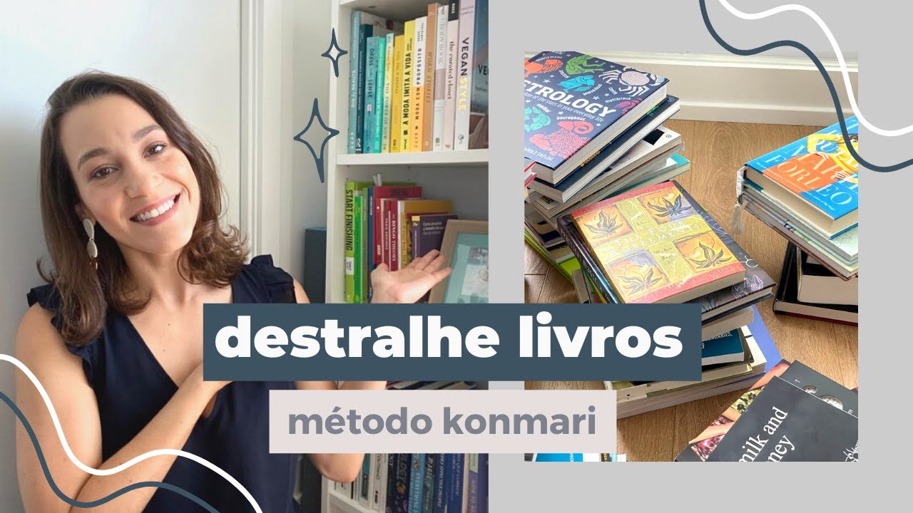 DESTRALHE DOS LIVROS E REVISTAS | Método KonMari 2021 | Luiza Ferro