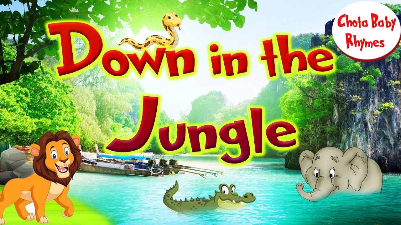 Down in The Jungle-Nursery Rhymes & Kid's Songs| Chota Baby Nursery Rhymes.