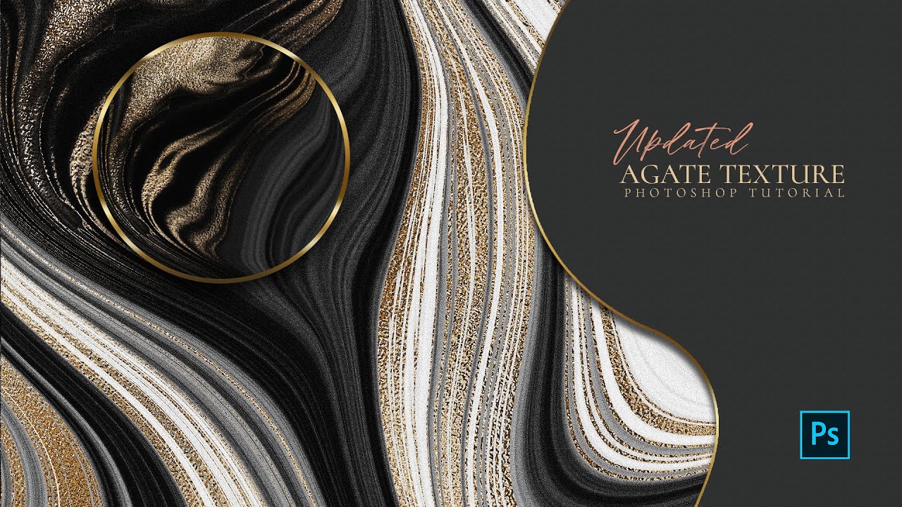 PHOTOSHOP TEXTURE TUTORIAL Agate or Liquid Marble (((UPDATED))) How to make a pattern in Photoshop