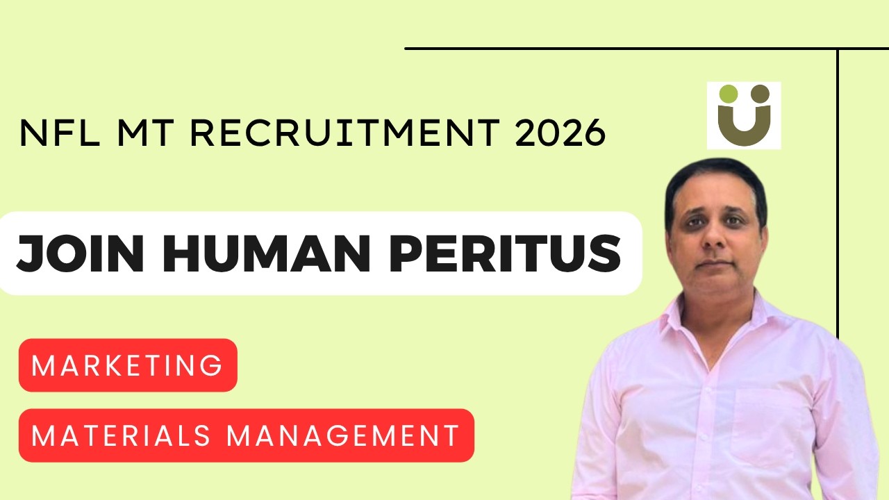 Join Human Peritus for Marketing and Materials Management- NFL  Management Trainee Recruitment 2026