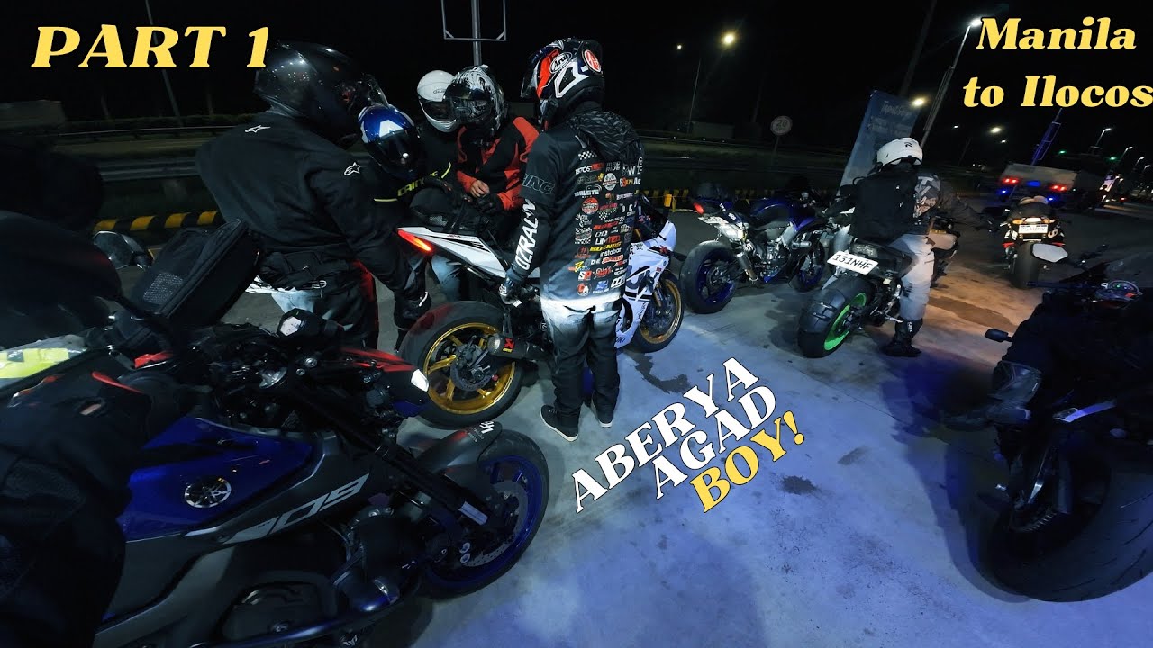 ILOCOS Ride PART 1 | 3 R1 | 3 MTO9 | 2 CBR1000 | 2 GSXR1000 | 1 ZR10R | 1 BMW S1000RR |1 MT10 | 1 R7