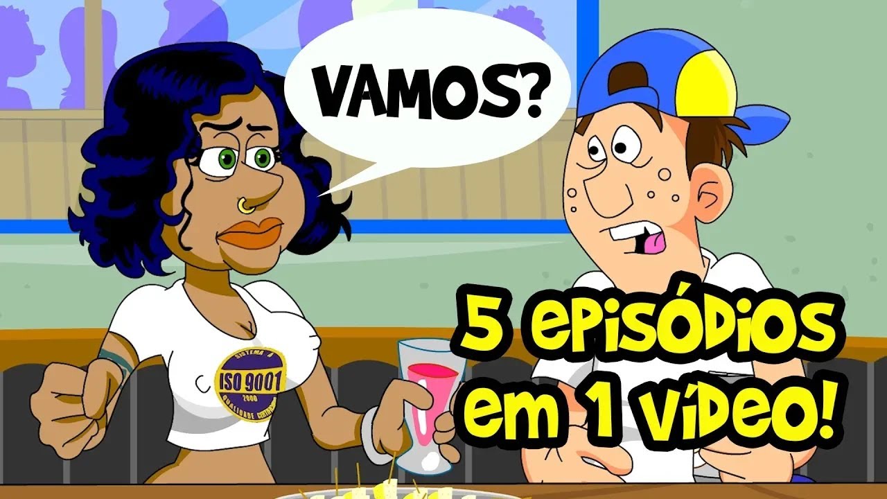 Vera já dormiu com o Espinha? Confira nessa charge do baú!
