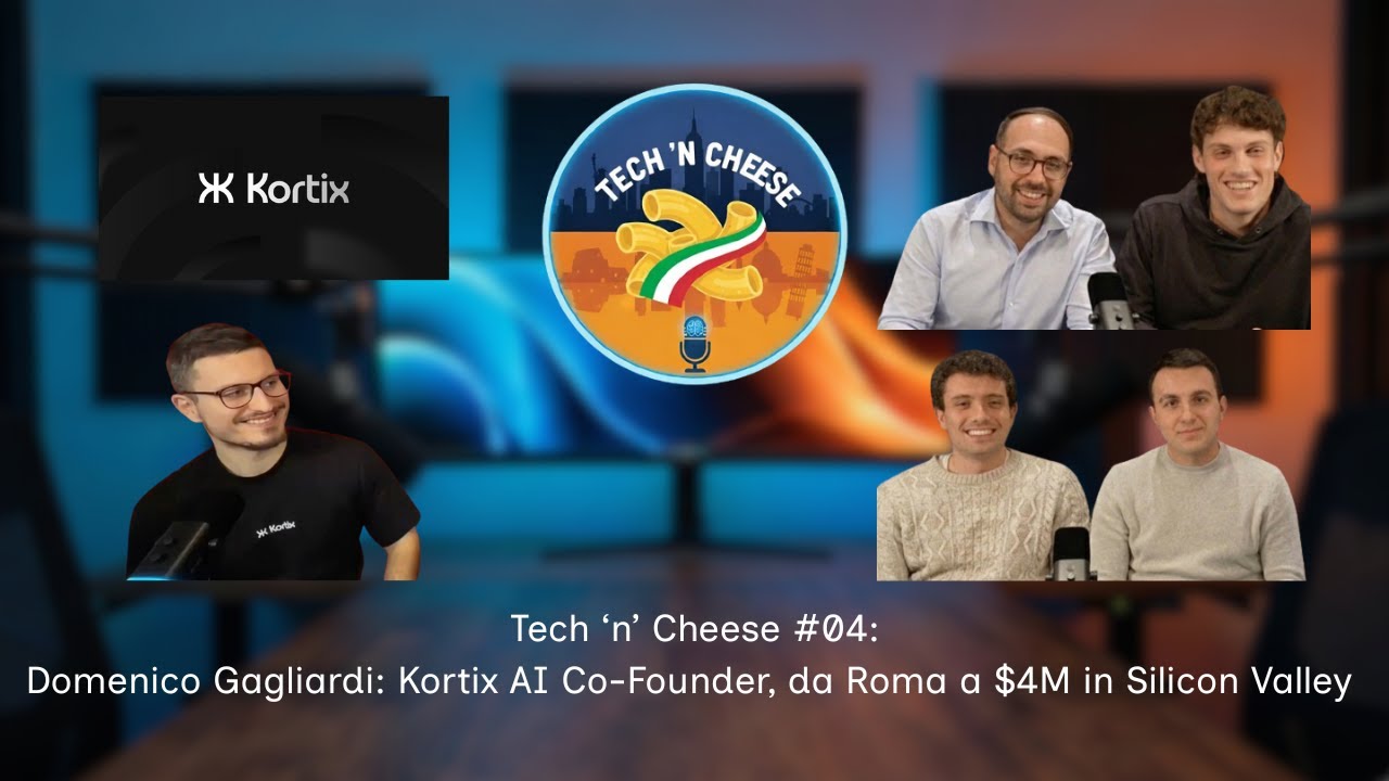 Kortix AI Co-Founder, da Roma a $4M in Silicon Valley passando per 6 exits  | Tech 'n' Cheese #04