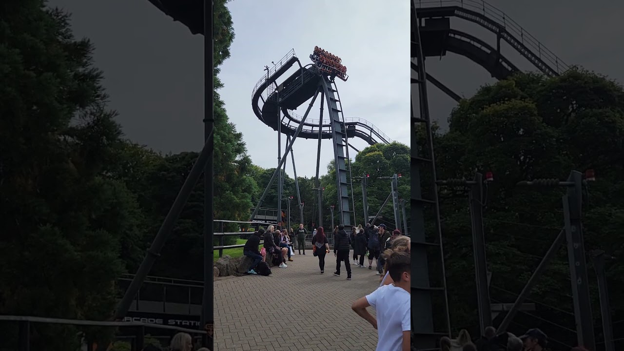 Best Drop on a B&M Dive Coaster | Oblivion at Alton Towers